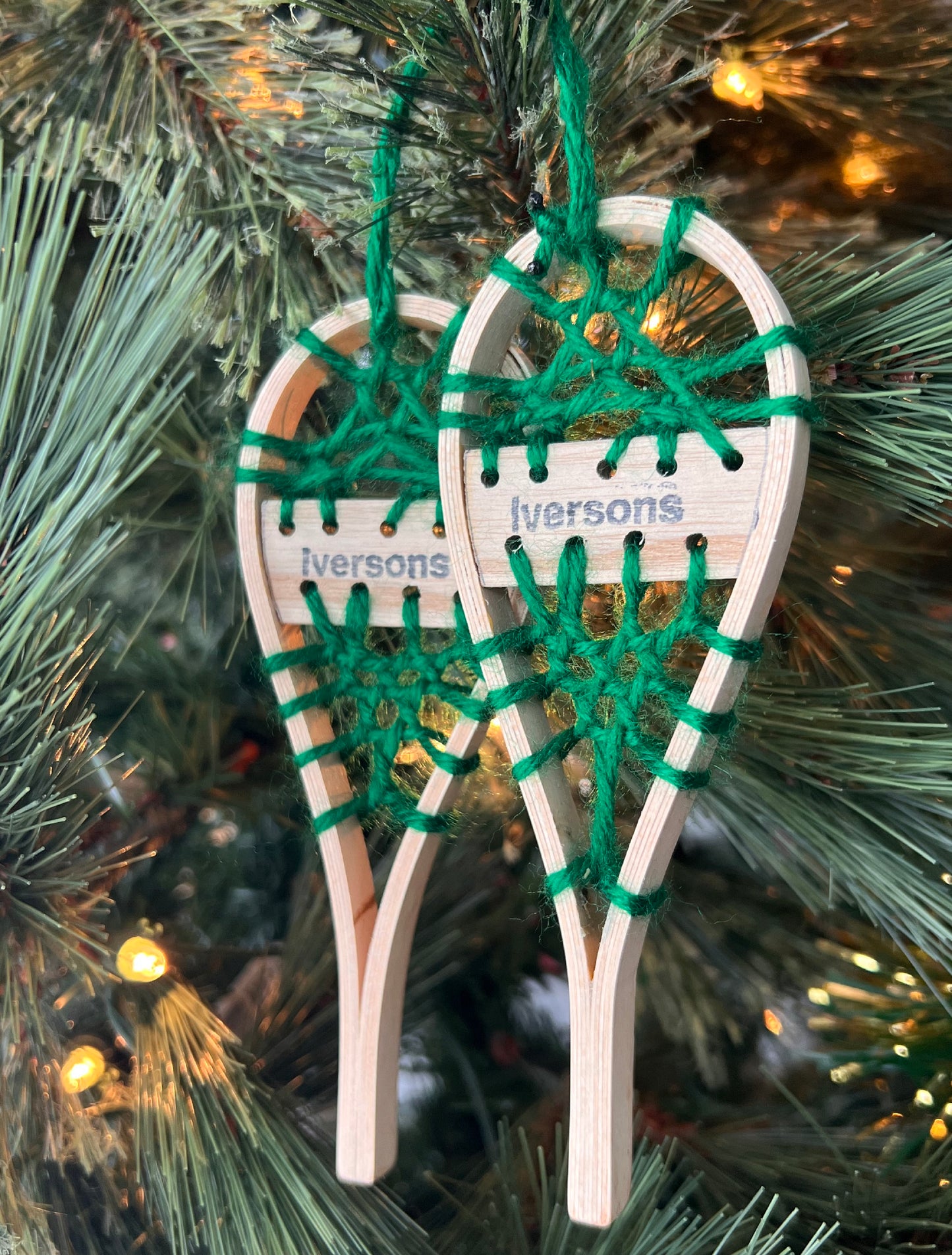 Ornament Mini Snowshoe