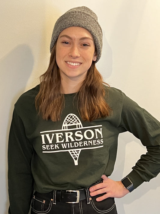 Green Iverson Logo Long Sleeve T-Shirt
